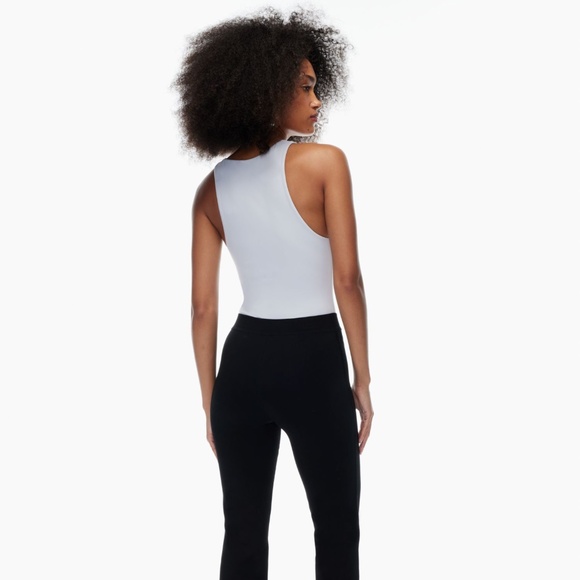 Aritzia Babaton⎜CONTOUR 90'S BODYSUIT⎜CEMENT BLUE - Picture 5 of 15